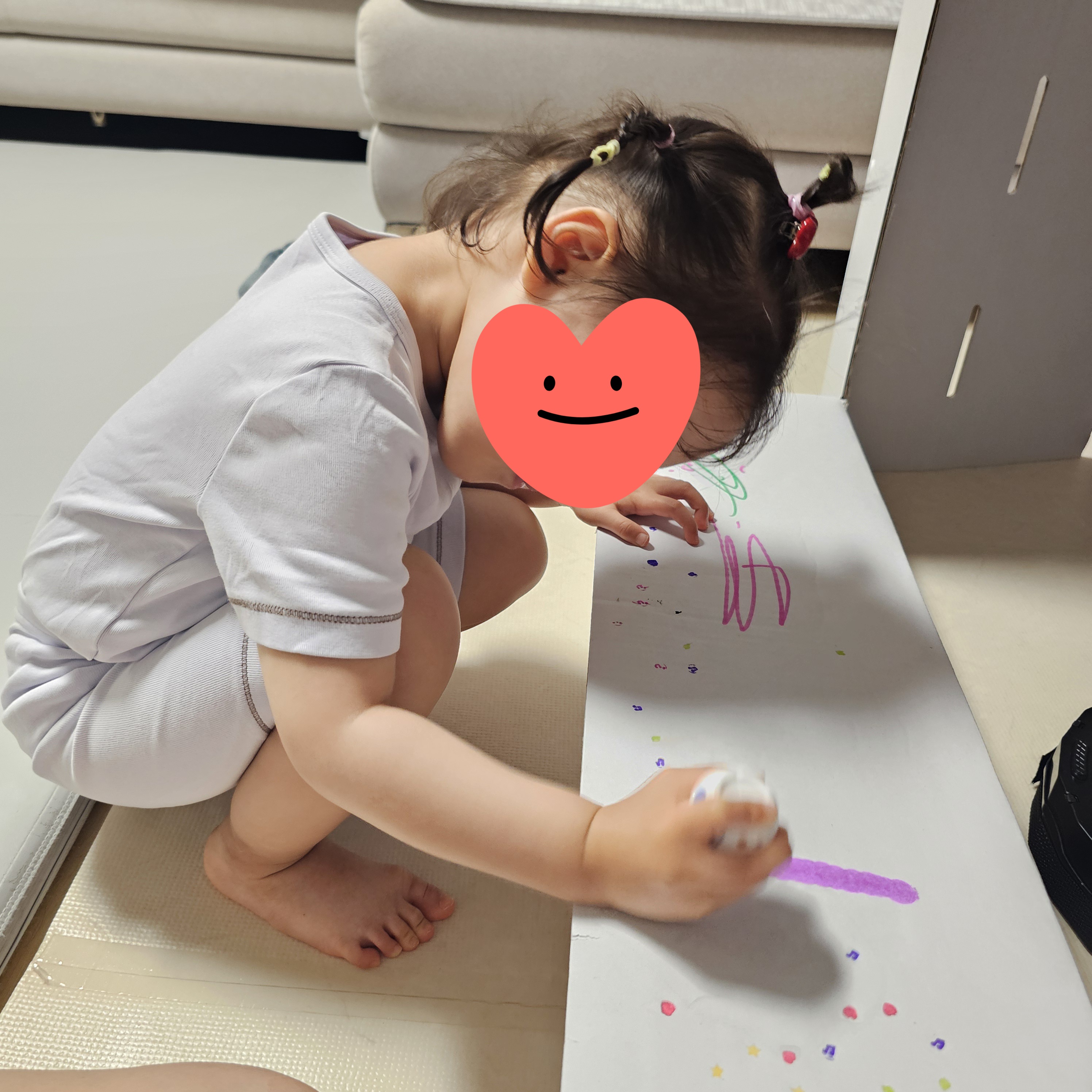집에서도 놀면서 자란다! 투코비 아이도트 워셔블 마카 첨부 이미지