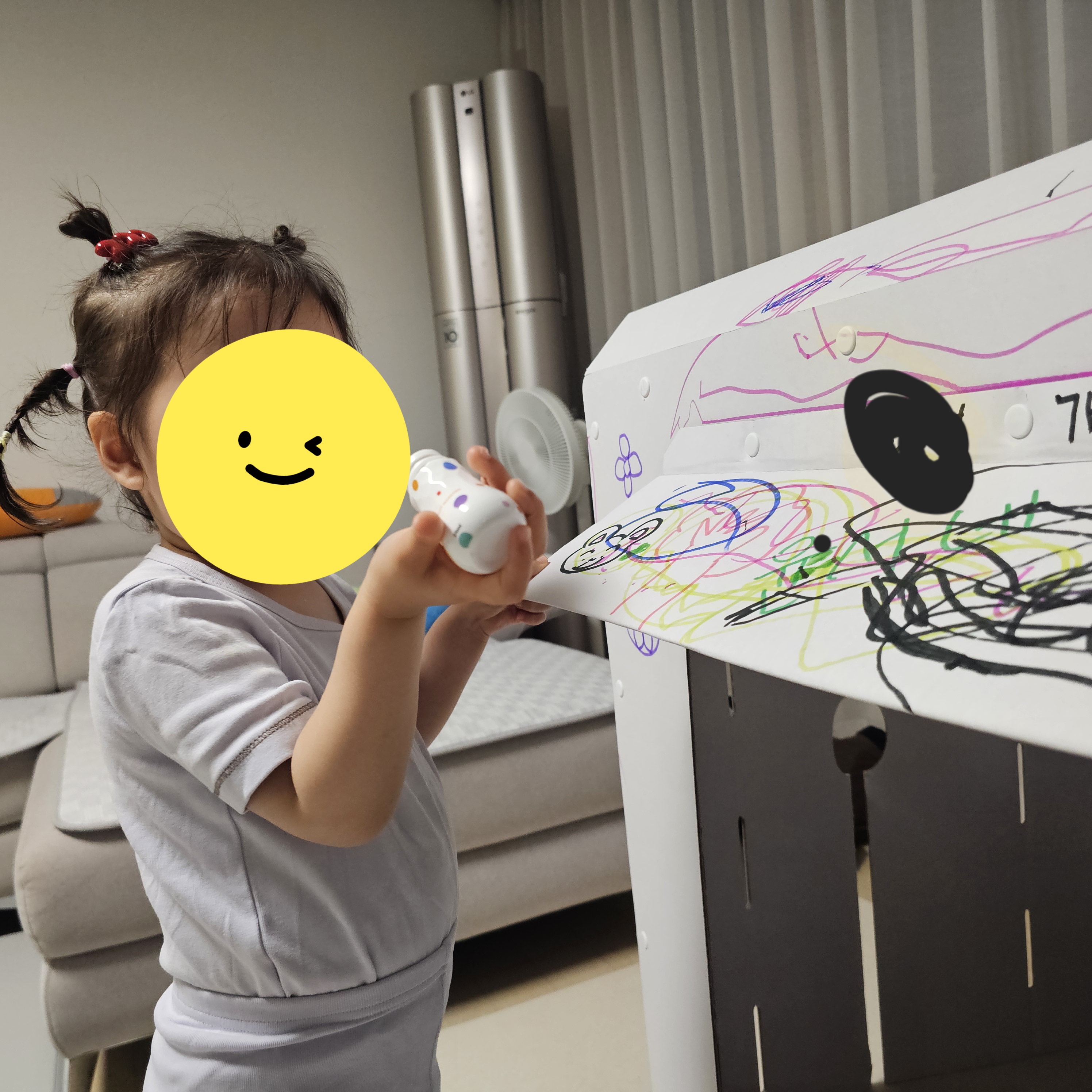 집에서도 놀면서 자란다! 투코비 아이도트 워셔블 마카 첨부 이미지
