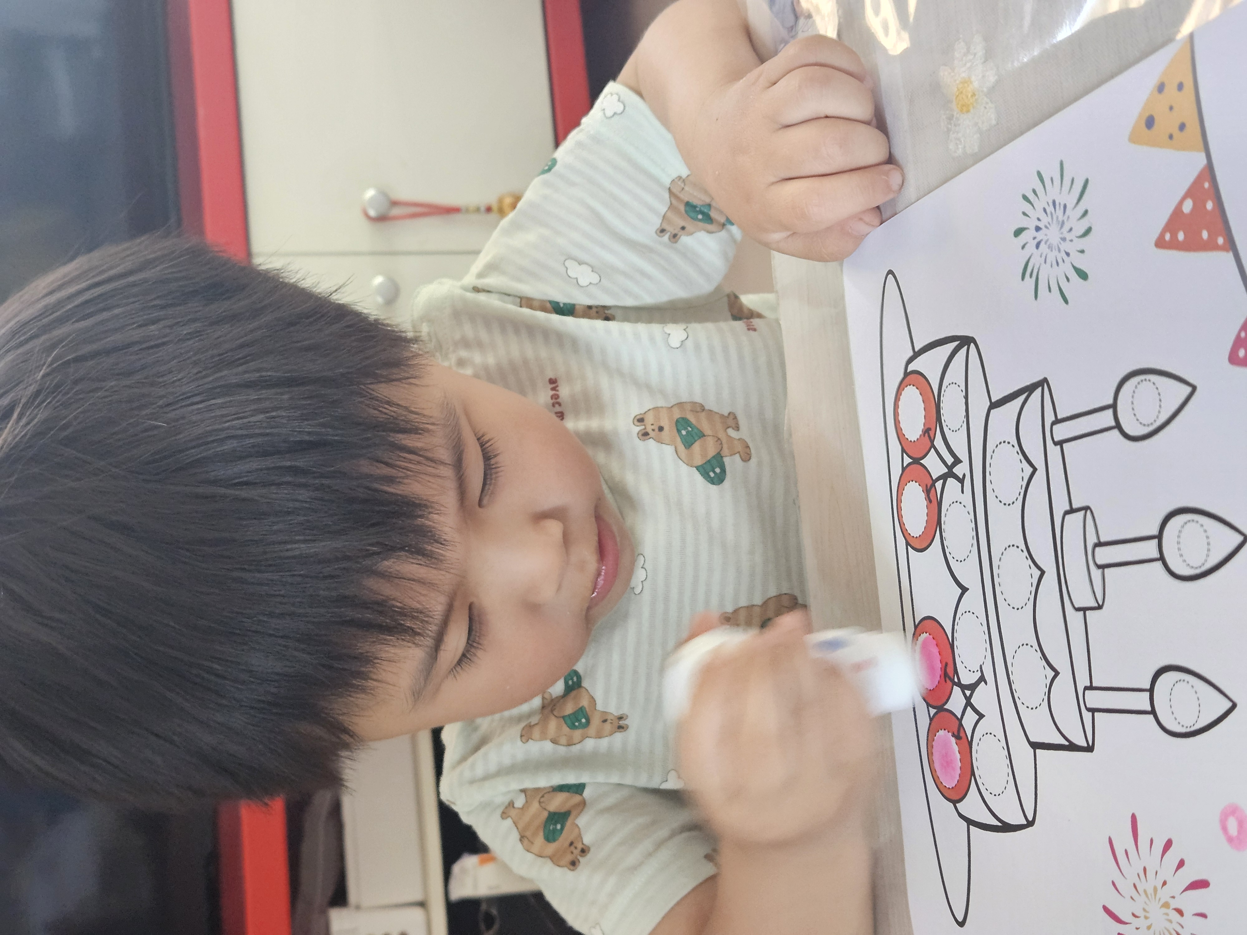 집에서도 놀면서 자란다! 1차 [유아/투코비 아이도트 워셔블 마카 첨부 이미지